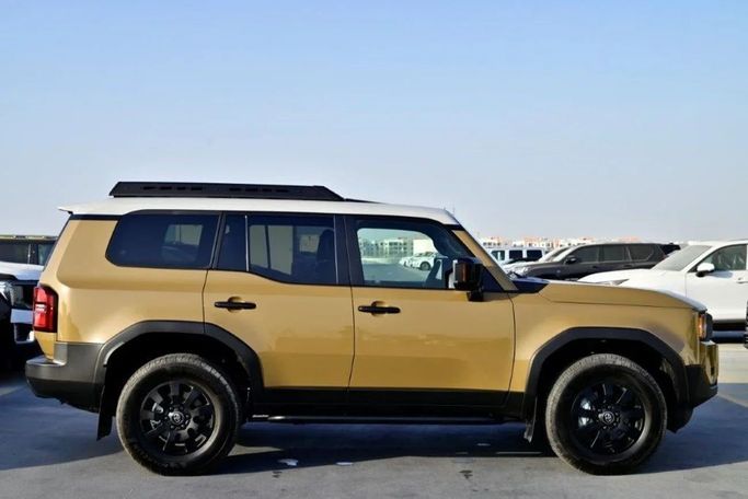New Toyota Land Cruiser Prado 250 Series, 2.4 l, 2024 in Dubai by Mohamed Hakim Motors, Yellow color. GCC Specs | AUTO.AE