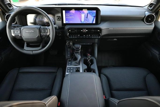 New Toyota Land Cruiser Prado 250 Series, 2.4 l, 2024 in Dubai by Mohamed Hakim Motors, Yellow color. GCC Specs | AUTO.AE