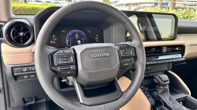 New Toyota Land Cruiser Prado 250 Series, 2.8 l, 2024 in Dubai by Mohamed Hakim Motors, Black color. GCC Specs | AUTO.AE