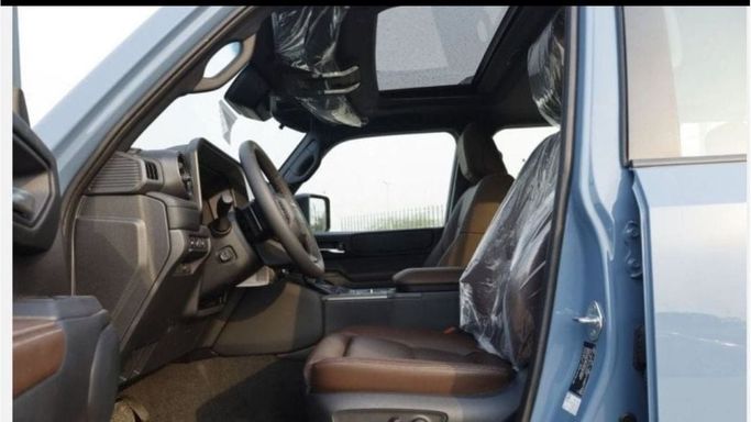 New Toyota Land Cruiser Prado 250 Series, 2.4 l, 2024 in Dubai by Mohamed Hakim Motors, Blue color. GCC Specs | AUTO.AE