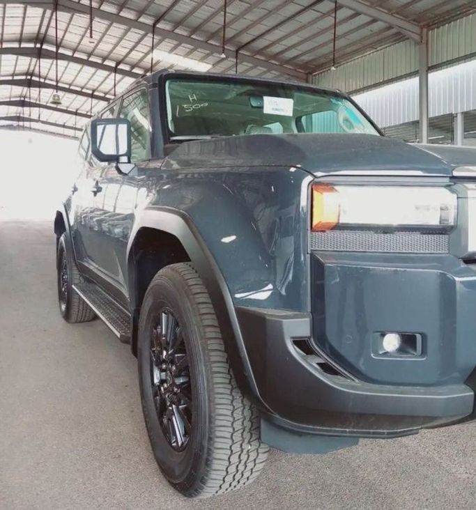 New Toyota Land Cruiser Prado 250 Series, 2.8 l, 2024 in Dubai by Mohamed Hakim Motors, Green color. GCC Specs | AUTO.AE