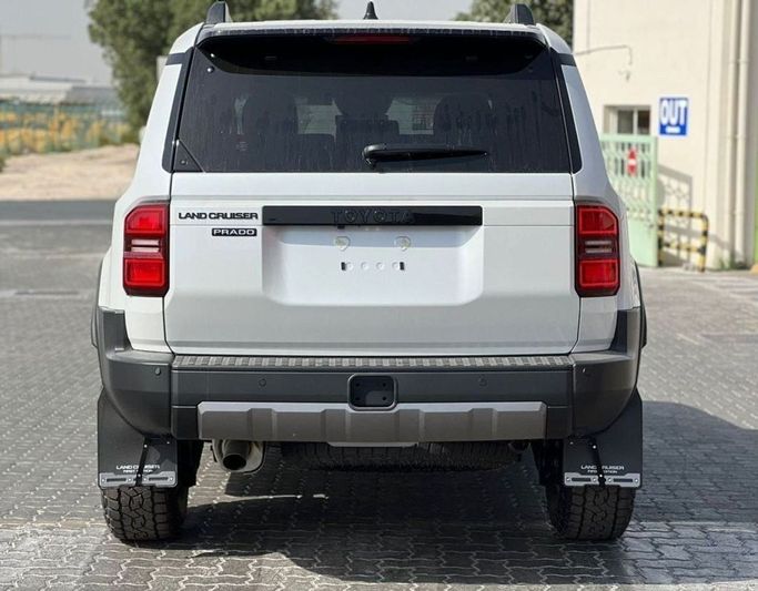 New Toyota Land Cruiser Prado 250 Series, 2.4 l, 2024 in Dubai by Mohamed Hakim Motors, White color. Other | AUTO.AE