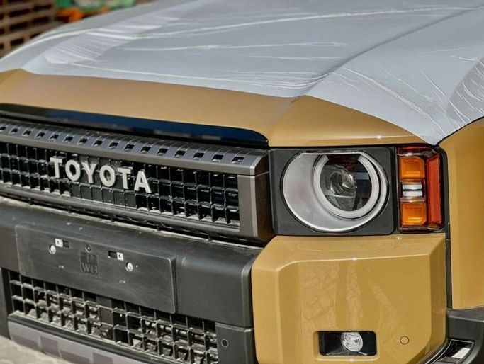 New Toyota Land Cruiser Prado 250 Series, 2.4 l, 2024 in Dubai by Mohamed Hakim Motors, Yellow color. Other | AUTO.AE