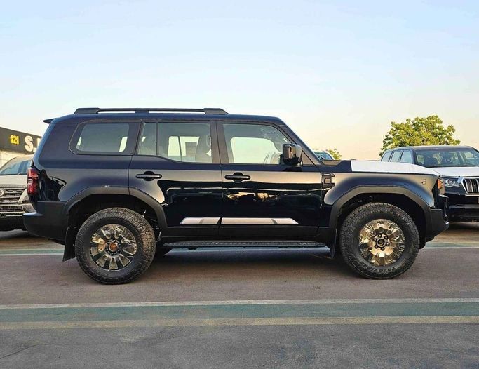 New Toyota Land Cruiser Prado 250 Series, 2.8 l, 2025 in Dubai by SK Motors, Black color. GCC Specs | AUTO.AE