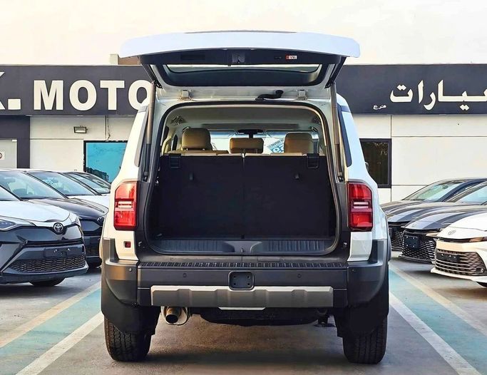 New Toyota Land Cruiser Prado 250 Series, 2.4 l, 2024 in Dubai by SK Motors, White color. GCC Specs | AUTO.AE