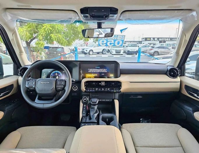 New Toyota Land Cruiser Prado 250 Series, 2.4 l, 2024 in Dubai by SK Motors, Black color. GCC Specs | AUTO.AE