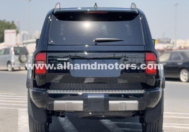 Used Toyota Land Cruiser Prado 250 Series, 2.8 l, 2024 in Dubai by Alhamd Motors, Black color. Other | AUTO.AE