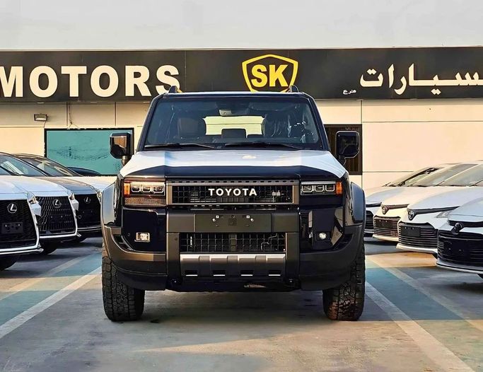 New Toyota Land Cruiser Prado 250 Series, 2.4 l, 2025 in Dubai by SK Motors, Black color. GCC Specs | AUTO.AE