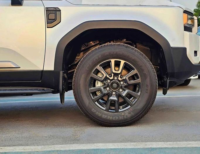 New Toyota Land Cruiser Prado 250 Series, 2.4 l, 2024 in Dubai by SK Motors, White color. GCC Specs | AUTO.AE