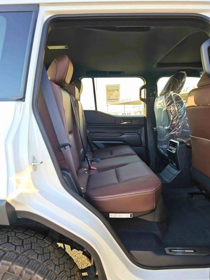 New Toyota Land Cruiser Prado 250 Series, 2.8 l, 2025 in Dubai by SK Motors, White color. GCC Specs | AUTO.AE