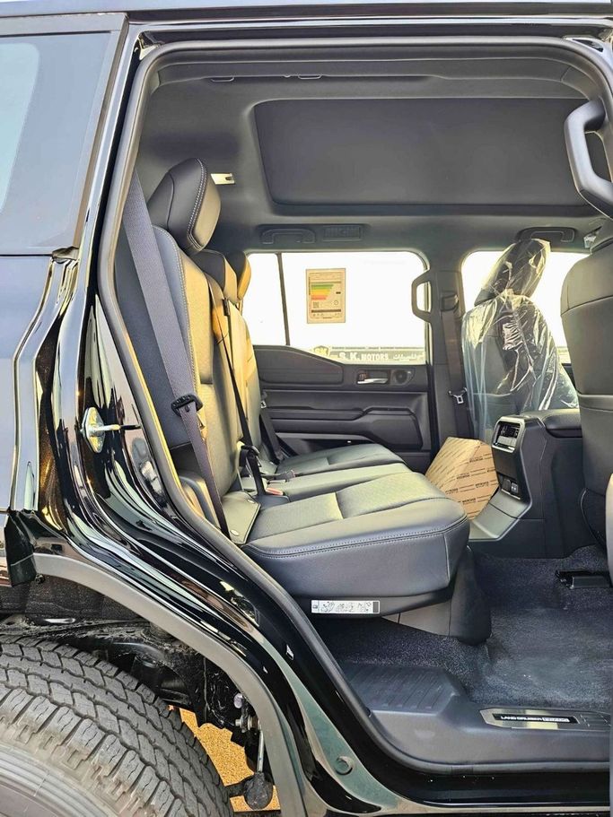 New Toyota Land Cruiser Prado 250 Series, 2.4 l, 2025 in Dubai by SK Motors, Black color. GCC Specs | AUTO.AE