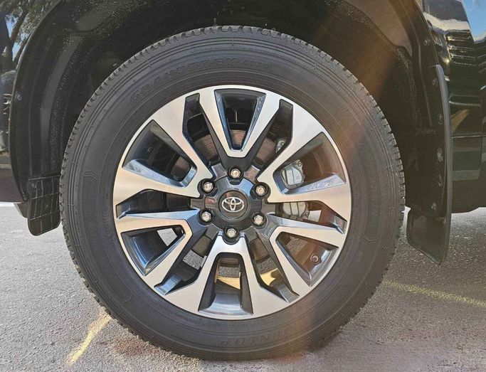 New Toyota Land Cruiser Prado 150 Series Facelift 3, 4.0 l, 2023 in Dubai by SK Motors, Black color. GCC Specs | AUTO.AE