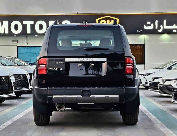 New Toyota Land Cruiser Prado 250 Series, 2.4 l, 2024 in Dubai by SK Motors, Black color. GCC Specs | AUTO.AE