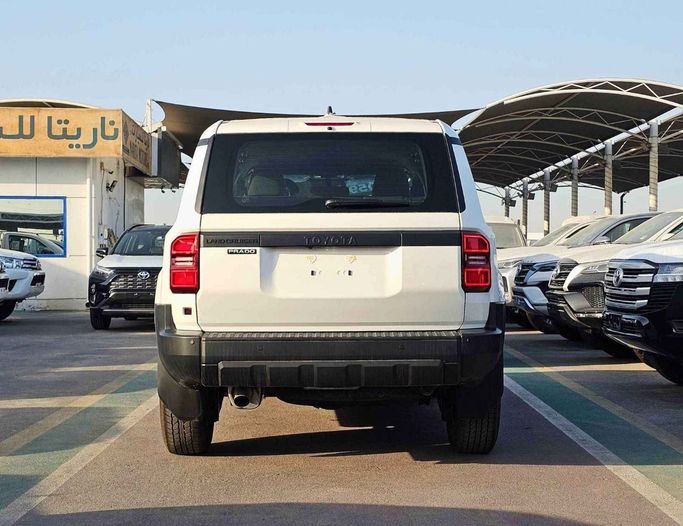 New Toyota Land Cruiser Prado 250 Series, 2.8 l, 2024 in Dubai by SK Motors, White color. GCC Specs | AUTO.AE