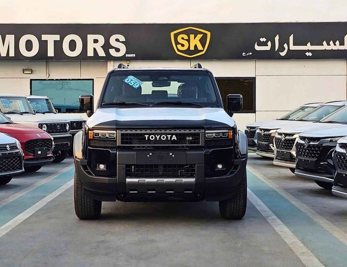 New Toyota Land Cruiser Prado 250 Series, 2.4 l, 2025 in Dubai by SK Motors, Black color. GCC Specs | AUTO.AE