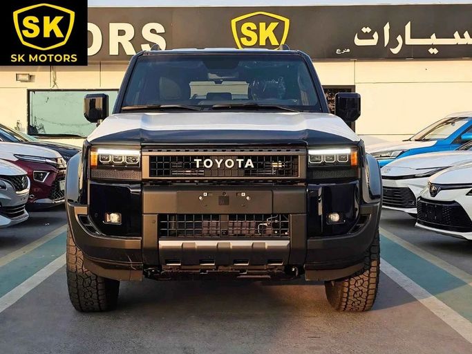 New Toyota Land Cruiser Prado 250 Series, 2.4 l, 2024 in Dubai by SK Motors, Black color. GCC Specs | AUTO.AE