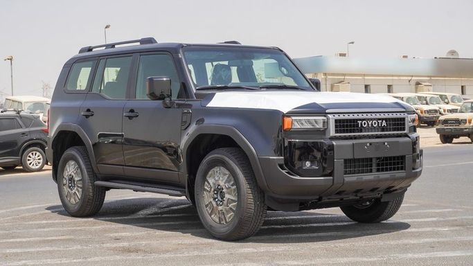 New Toyota Land Cruiser Prado 250 Series, 2.4 l, 2025 in Dubai by Najem Motors, Black color. GCC Specs | AUTO.AE