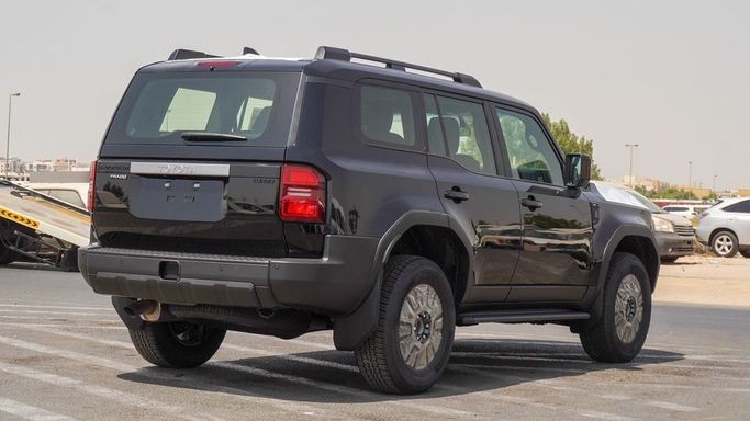 New Toyota Land Cruiser Prado 250 Series, 2.4 l, 2025 in Dubai by Najem Motors, Black color. GCC Specs | AUTO.AE