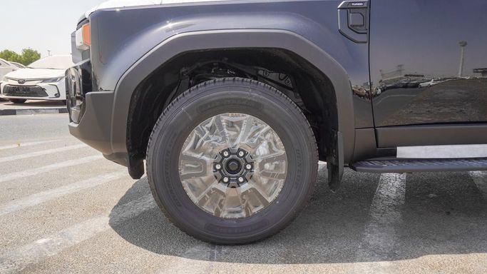 New Toyota Land Cruiser Prado 250 Series, 2.4 l, 2025 in Dubai by Najem Motors, Black color. GCC Specs | AUTO.AE