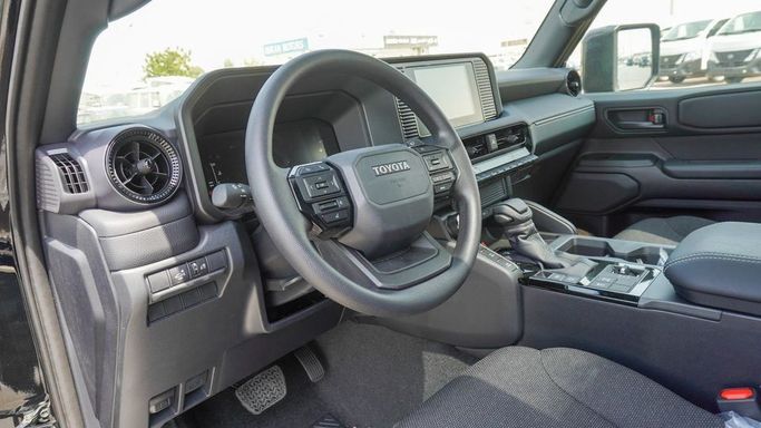 New Toyota Land Cruiser Prado 250 Series, 2.4 l, 2025 in Dubai by Najem Motors, Black color. GCC Specs | AUTO.AE