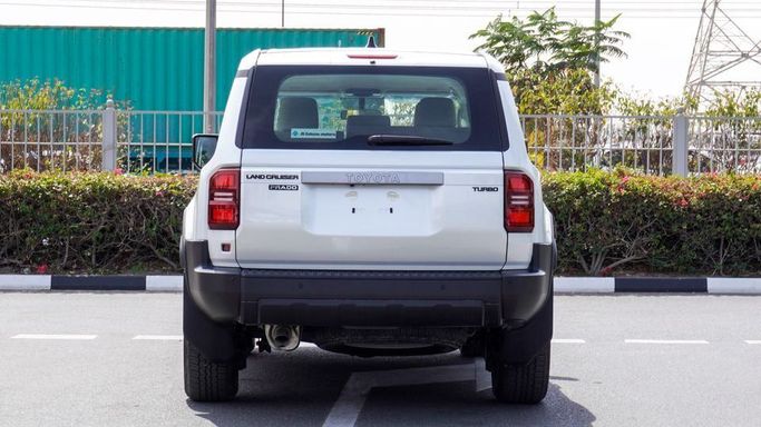 New Toyota Land Cruiser Prado 250 Series, 2.4 l, 2025 in Dubai by Najem Motors, White color. GCC Specs | AUTO.AE
