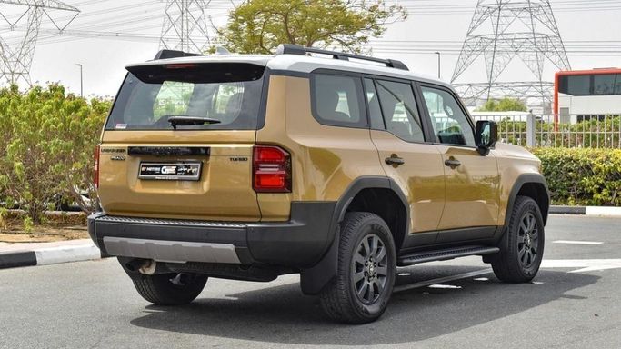 New Toyota Land Cruiser Prado 250 Series, 2.4 l, 2024 in Dubai by Najem Motors, Golden color. GCC Specs | AUTO.AE