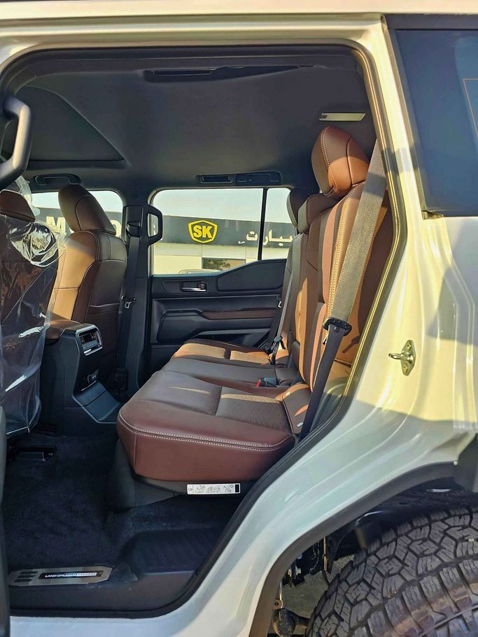 New Toyota Land Cruiser Prado 250 Series, 2.8 l, 2025 in Dubai by SK Motors, White color. GCC Specs | AUTO.AE