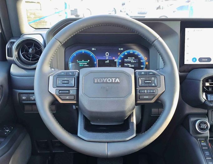 New Toyota Land Cruiser Prado 250 Series, 2.8 l, 2025 in Dubai by SK Motors, White color. GCC Specs | AUTO.AE