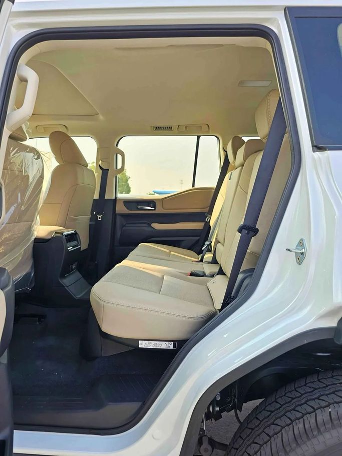 New Toyota Land Cruiser Prado 250 Series, 2.7 l, 2024 in Dubai by SK Motors, White color. GCC Specs | AUTO.AE