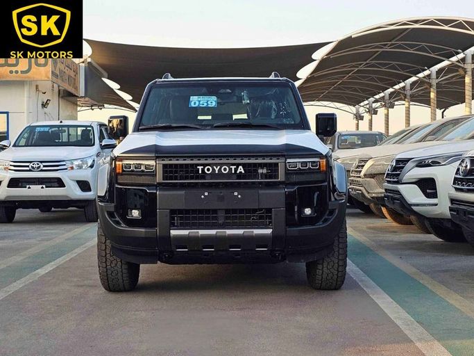 New Toyota Land Cruiser Prado 250 Series, 2.8 l, 2025 in Dubai by SK Motors, Black color. GCC Specs | AUTO.AE