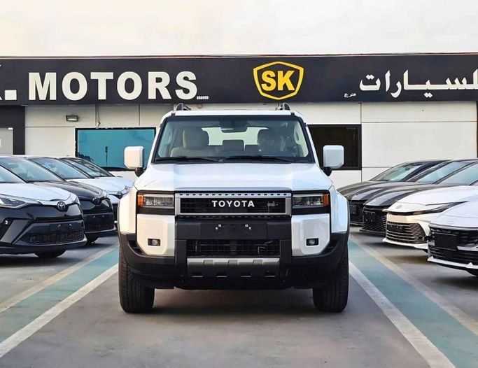 New Toyota Land Cruiser Prado 250 Series, 2.4 l, 2024 in Dubai by SK Motors, White color. Other | AUTO.AE