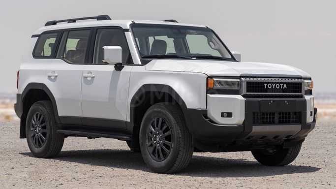 New Toyota Land Cruiser Prado 250 Series, 2.7 l, 2024 in Dubai by Milele, White color. Other | AUTO.AE