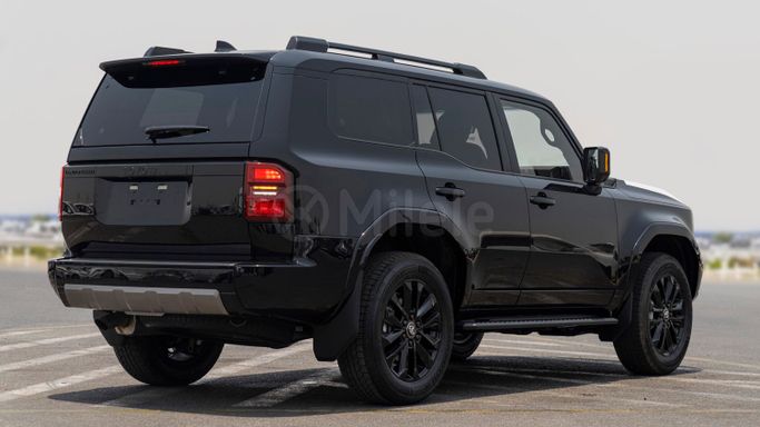 New Toyota Land Cruiser Prado 250 Series, 2.8 l, 2025 in Dubai by Milele, Black color. Other | AUTO.AE