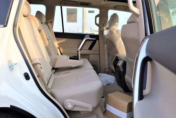 New Toyota Land Cruiser Prado 150 Series Facelift 3, 4.0 l, 2023 in Dubai by Top Euro Cars, White color.  | AUTO.AE