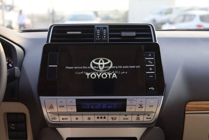 New Toyota Land Cruiser Prado 150 Series Facelift 3, 4.0 l, 2023 in Dubai by Top Euro Cars, White color.  | AUTO.AE