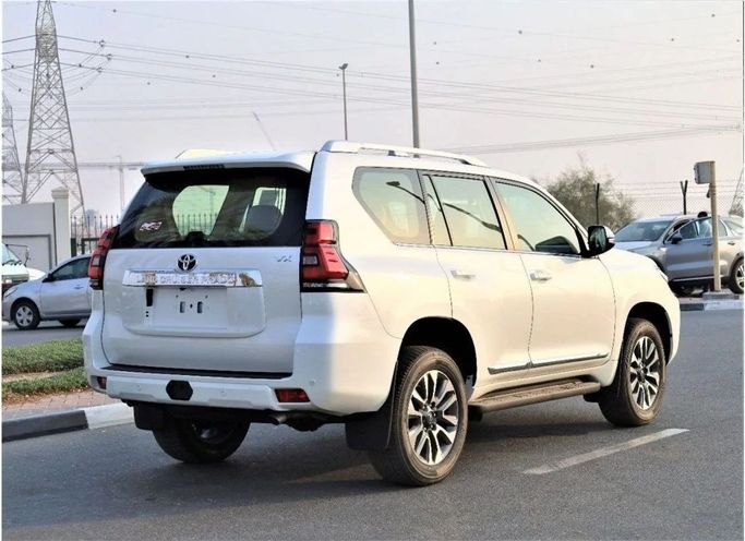 New Toyota Land Cruiser Prado 150 Series Facelift 3, 4.0 l, 2023 in Dubai by Top Euro Cars, White color.  | AUTO.AE