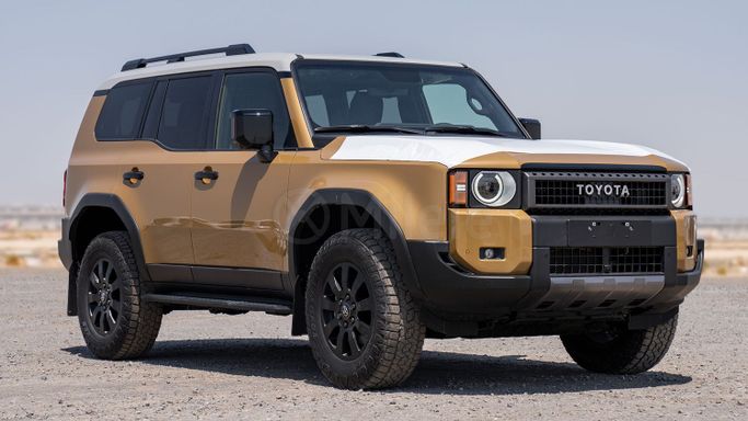 Новый Toyota Land Cruiser Prado 150 Series Рестайлинг 3, 2.8 л, 2024 в Дубае от Milele Желтый цвет. Other | AUTO.AE