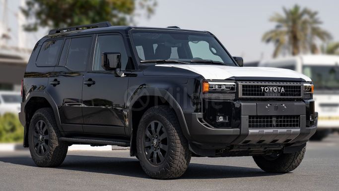 New Toyota Land Cruiser Prado 250 Series, 2.4 l, 2025 in Dubai by Milele, Black color. Other | AUTO.AE