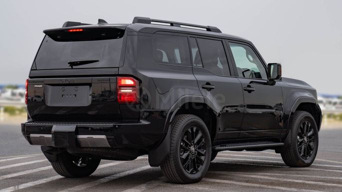 New Toyota Land Cruiser Prado 250 Series, 2.8 l, 2024 in Dubai by Milele, Black color. Other | AUTO.AE