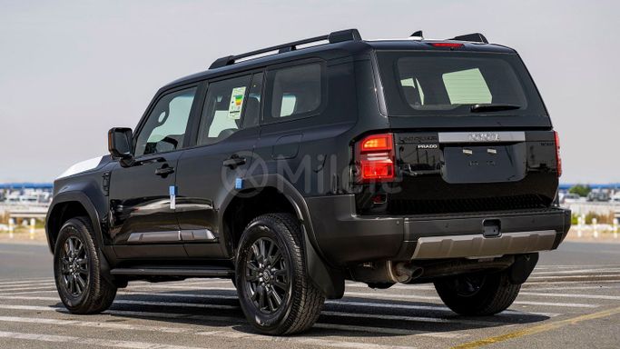 New Toyota Land Cruiser Prado 250 Series, 2.4 l, 2024 in Dubai by Milele, Black color. Other | AUTO.AE