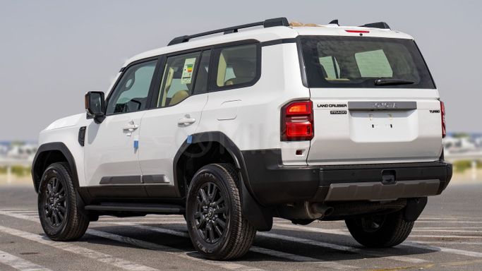 New Toyota Land Cruiser Prado 250 Series, 2.4 l, 2024 in Dubai by Milele, White color. Other | AUTO.AE