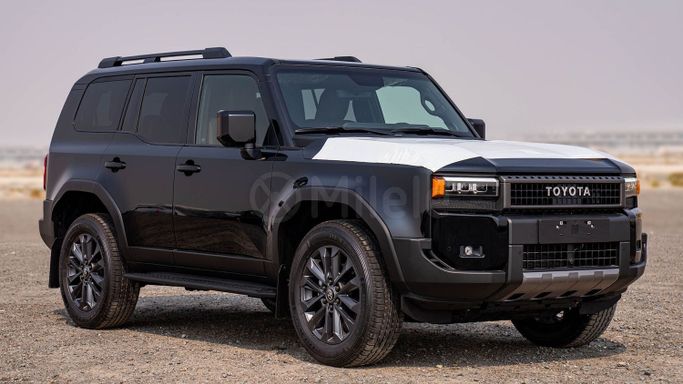 New Toyota Land Cruiser Prado 250 Series, 2.4 l, 2025 in Dubai by Milele, Black color. Other | AUTO.AE
