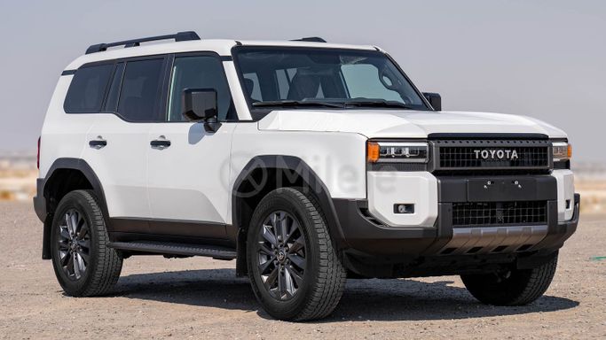 New Toyota Land Cruiser Prado 250 Series, 2.8 l, 2024 in Dubai by Milele, White color. Other | AUTO.AE