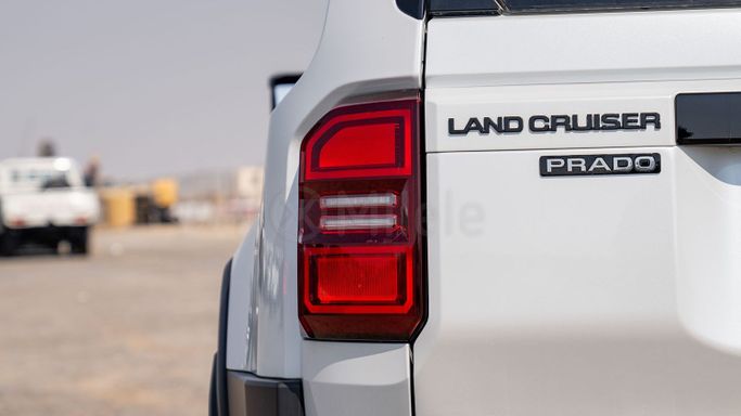 New Toyota Land Cruiser Prado 250 Series, 2.8 l, 2024 in Dubai by Milele, White color. Other | AUTO.AE