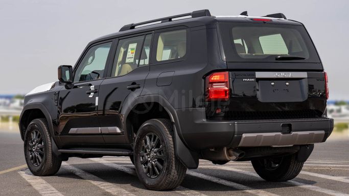 New Toyota Land Cruiser Prado 250 Series, 2.4 l, 2024 in Dubai by Milele, Black color. Other | AUTO.AE
