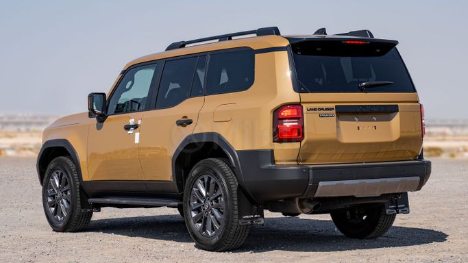 New Toyota Land Cruiser Prado 250 Series, 2.8 l, 2025 in Dubai by Milele, Yellow color. Other | AUTO.AE
