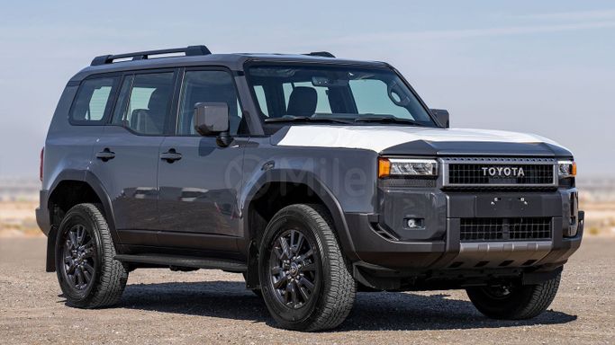 New Toyota Land Cruiser Prado 250 Series, 2.8 l, 2024 in Dubai by Milele, Grey color. Other | AUTO.AE