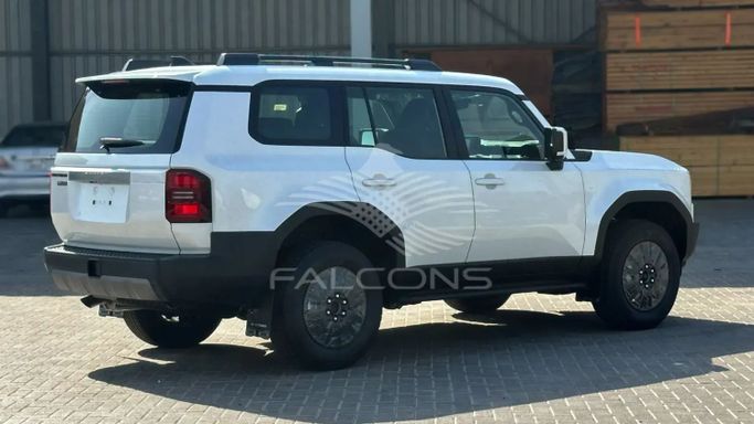 New Toyota Land Cruiser Prado 250 Series, 2.7 l, 2024 in Dubai by Falcons GT Motors FZCO, White color. Other | AUTO.AE