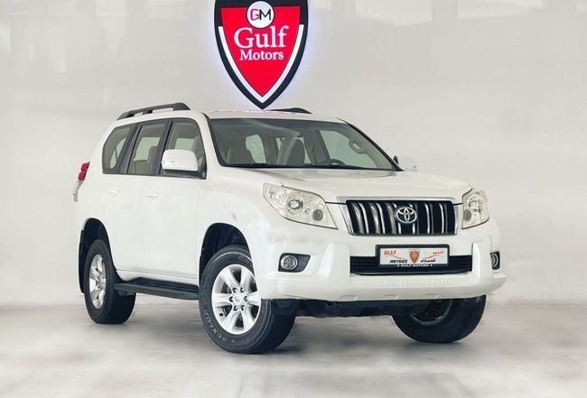 Used Toyota Land Cruiser Prado 150 Series, 4.0 l, 2012 in Dubai by Gulf Motors, White color. GCC Specs | AUTO.AE