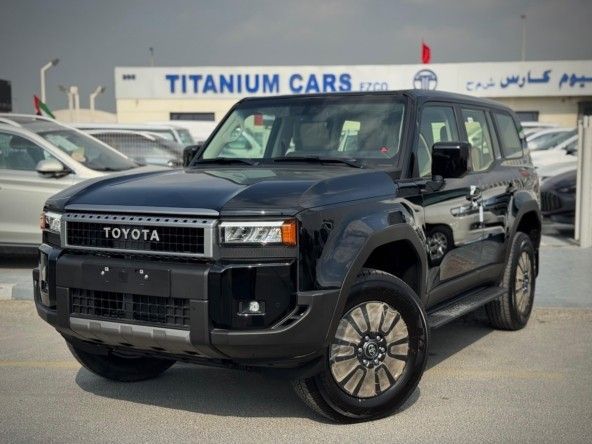 Новый Toyota Land Cruiser Prado 250 Series, 2.7 л, 2024 в Дубае от Titanum Cars Черный цвет. Европейская | AUTO.AE